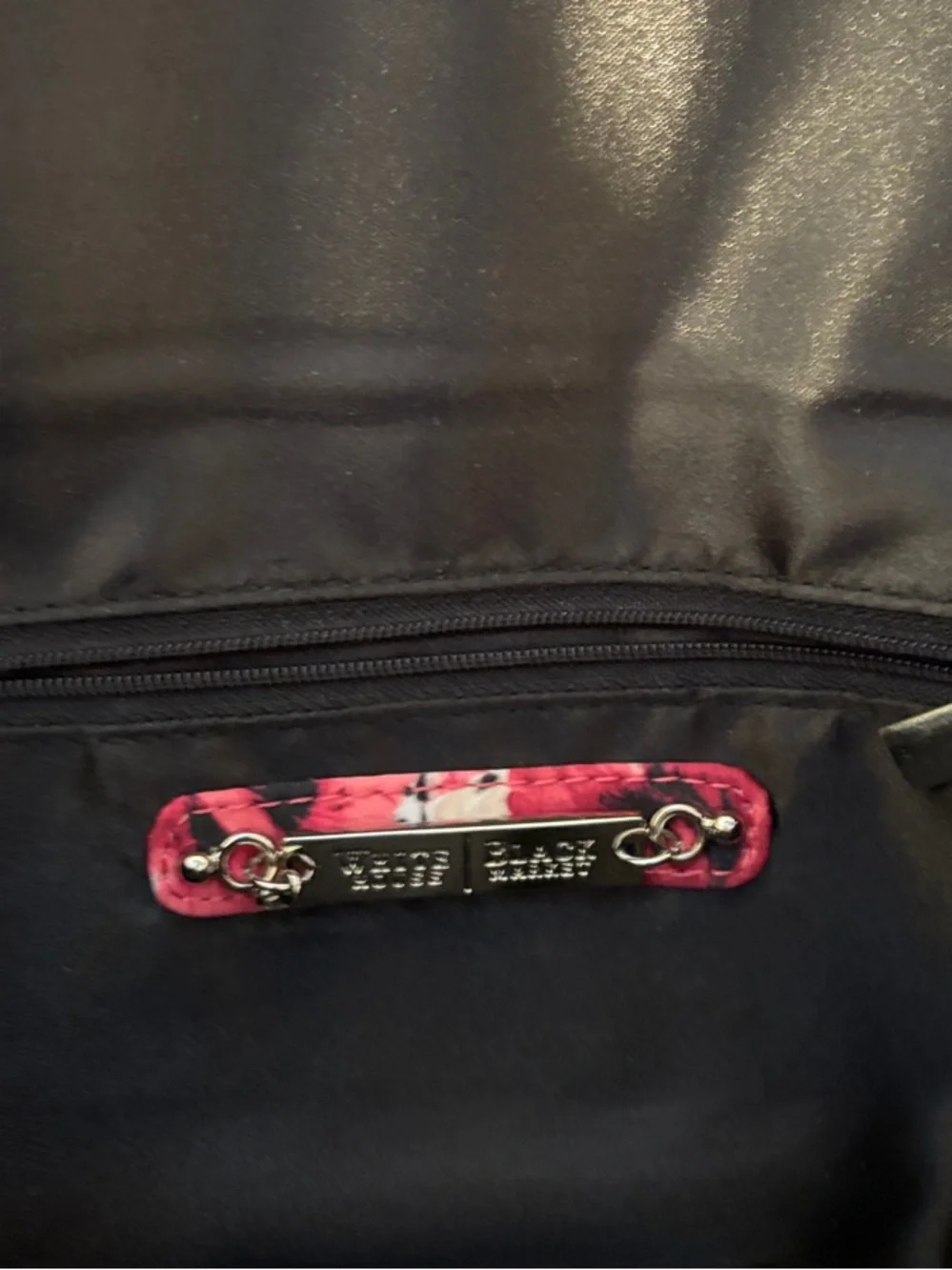 White House Black Market Pink Floral Chain-Handle Clutch - Picture 5 of 5